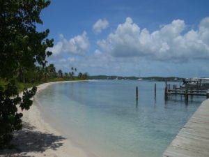 Mainland Access to Tahiti Beach Elbow Cay Bahamas