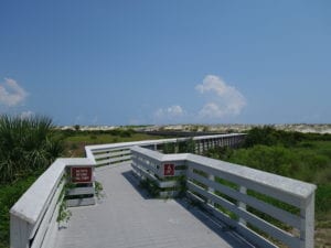 Anastasia Island Boardwalk to Beach
