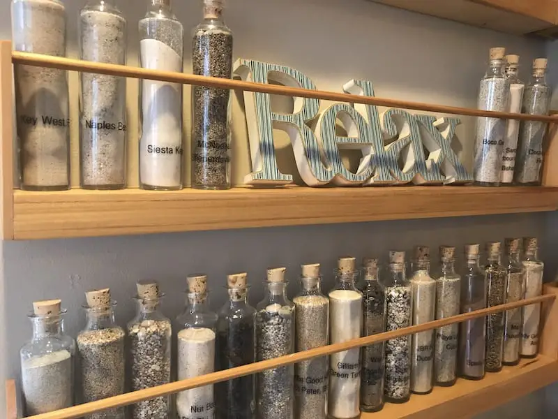 The Most Creative Way to Showcase Beach Sand From Your Vacations