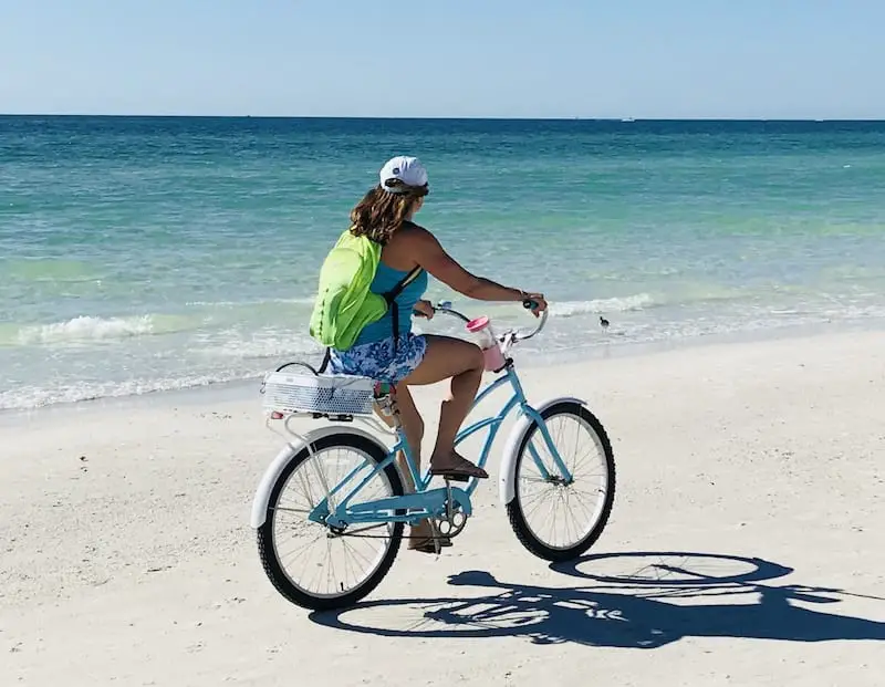 Biking on Siesta Key